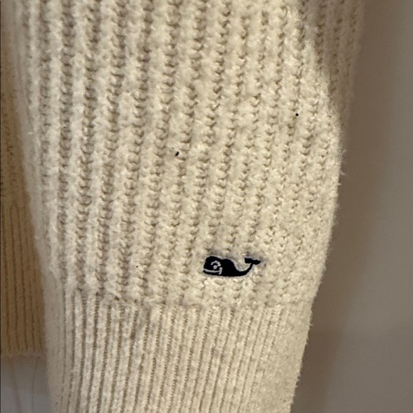 Vineyard Vines Women's Cream Crew Neck Sweater - Picture 2 of 4